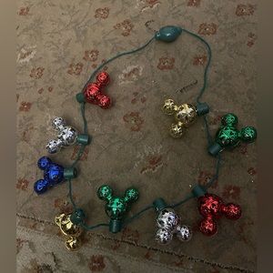 Disney Mickey Christmas Light-Up Necklace